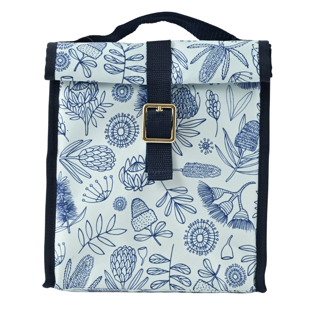 Indigo Series Lunch Bag - NATIVE SKETCH